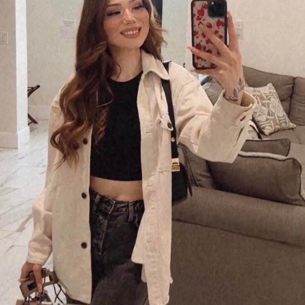 Cream jacket